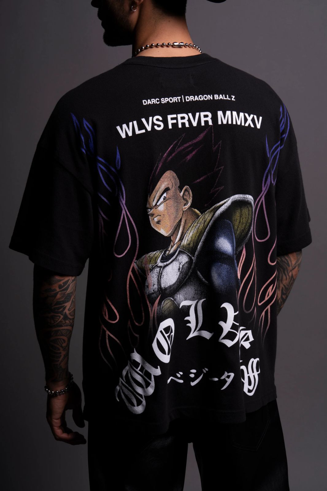 Darc Sport DRAGON BALL Z ONE OF US PREMIUM OVERSIZED TEE BLACK M