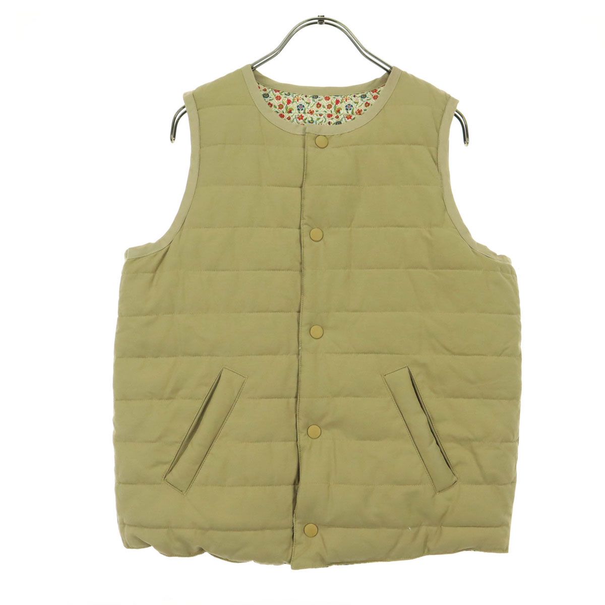 美品 BEAMS BOY ビームスボーイ 花柄 ノースリーブ リバーシブルタイプ