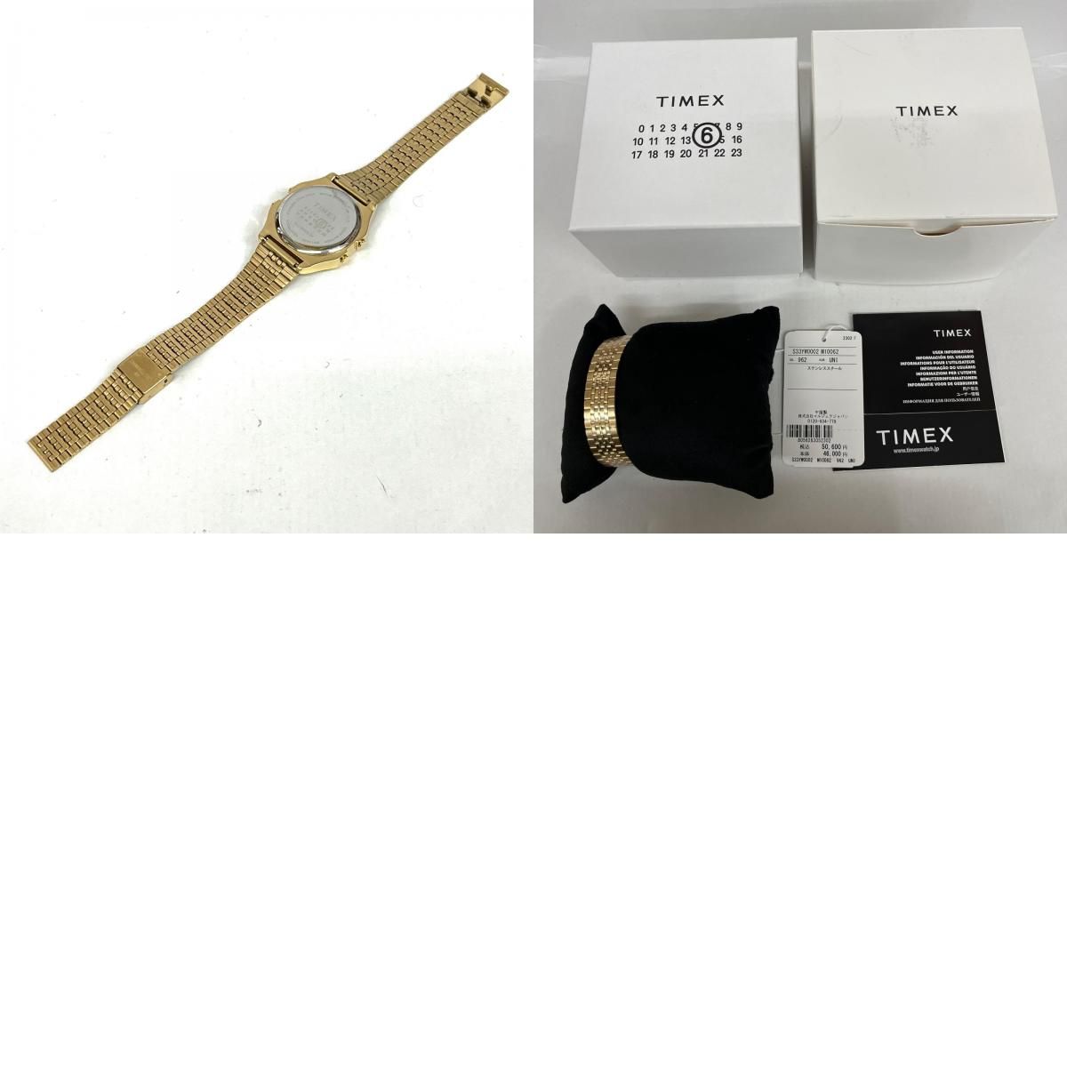 【加古川店】 中古 TIMEX | タイメックス 腕時計 T80 Gift Set w/ Extra Bracelet Gold S33YW0002 ゴールド 【131】 加古川店】 中古 TIMEX | タイメックス 腕時計 T80 Gift Set w/ Extra