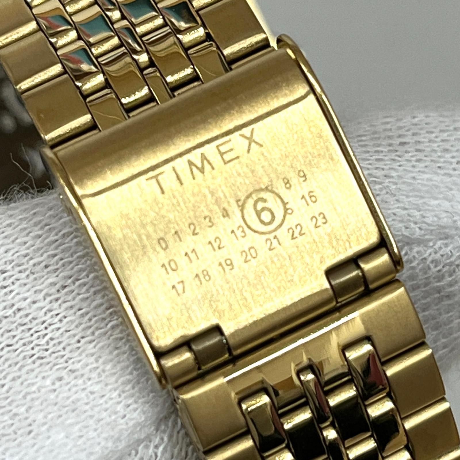 【加古川店】 中古 TIMEX | タイメックス 腕時計 T80 Gift Set w/ Extra Bracelet Gold S33YW0002 ゴールド 【131】 加古川店】 中古 TIMEX | タイメックス 腕時計 T80 Gift Set w/ Extra