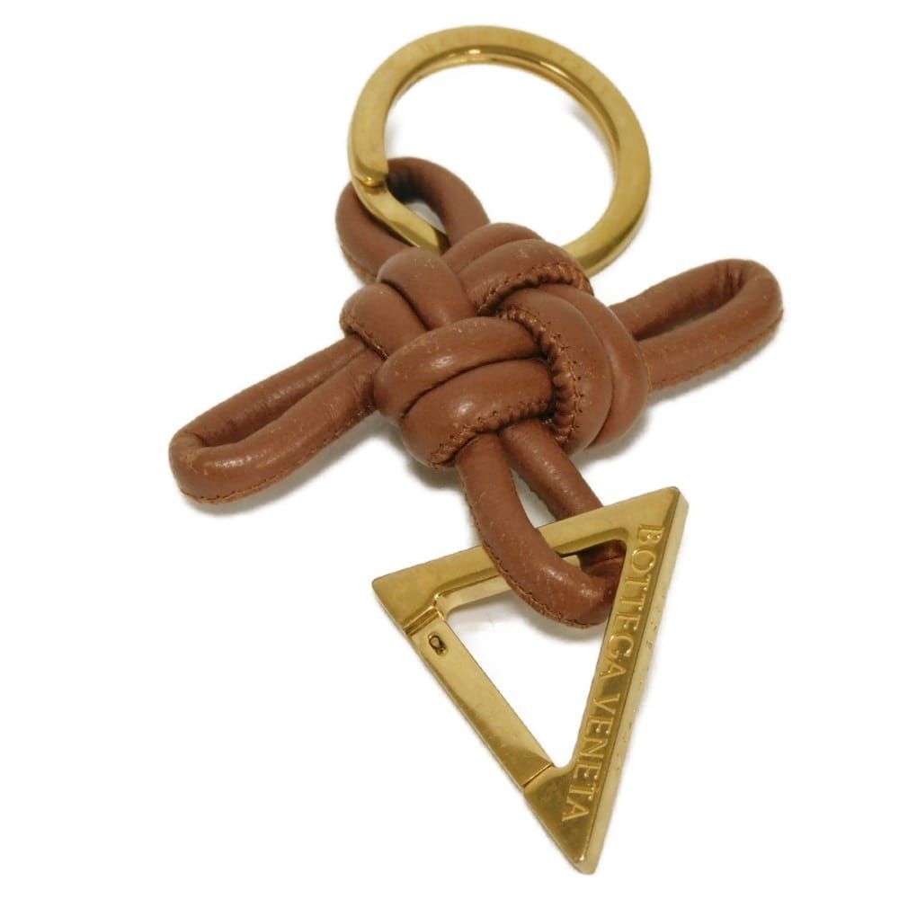 ボッテガヴェネタ トライアングル キーリング 現行 ロゴ リング