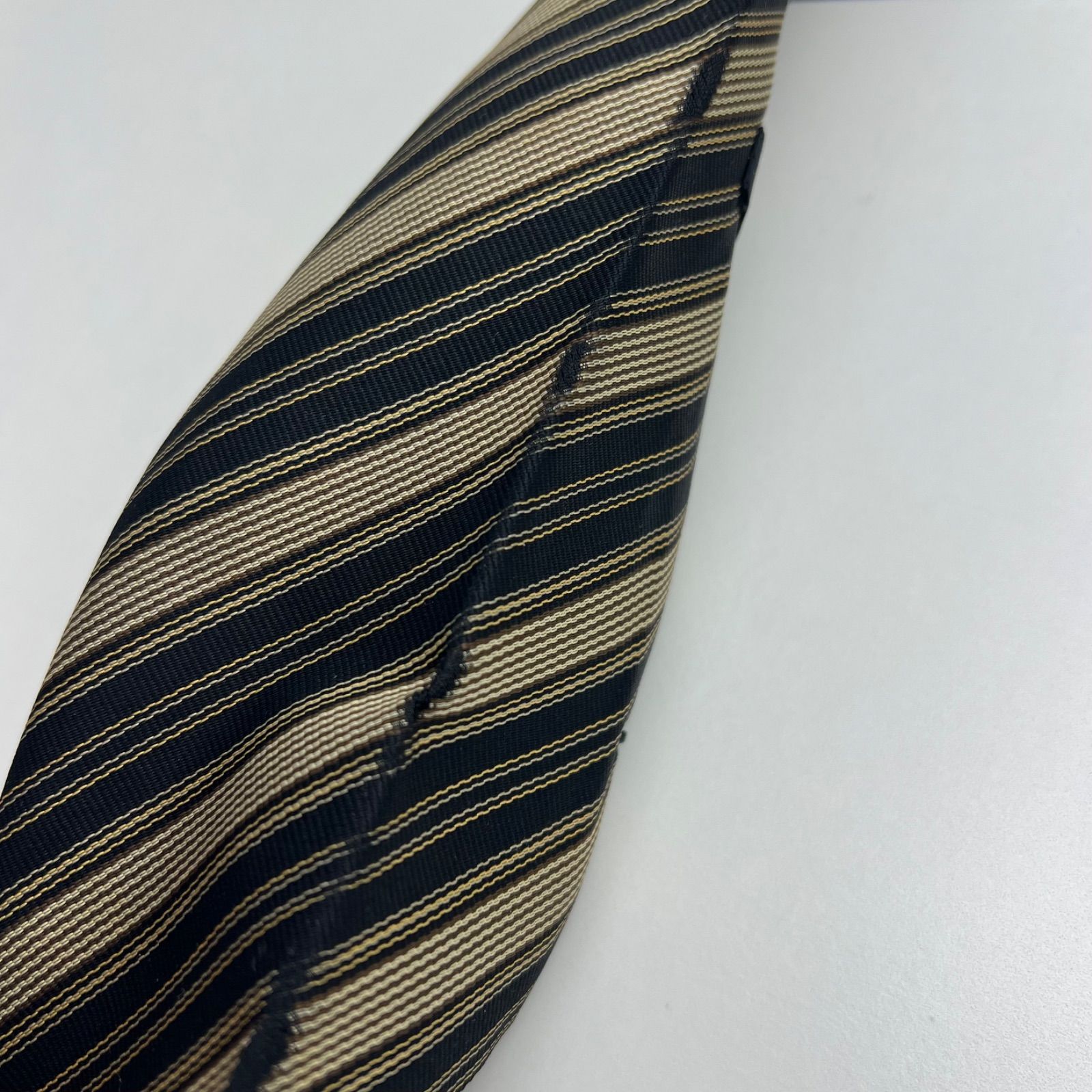 yohji yamamoto ネクタイ　90s Y's for men yohji yamamoto 90s archive stripes tie ワイズ