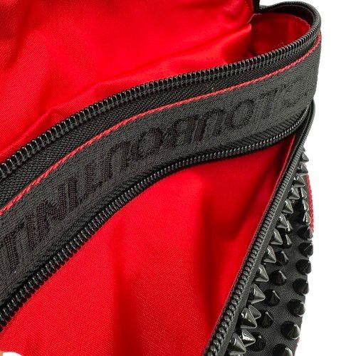 CHRISTIAN LOUBOUTIN ルブタン ボディバッグ ブラック スタッズ - メルカリ