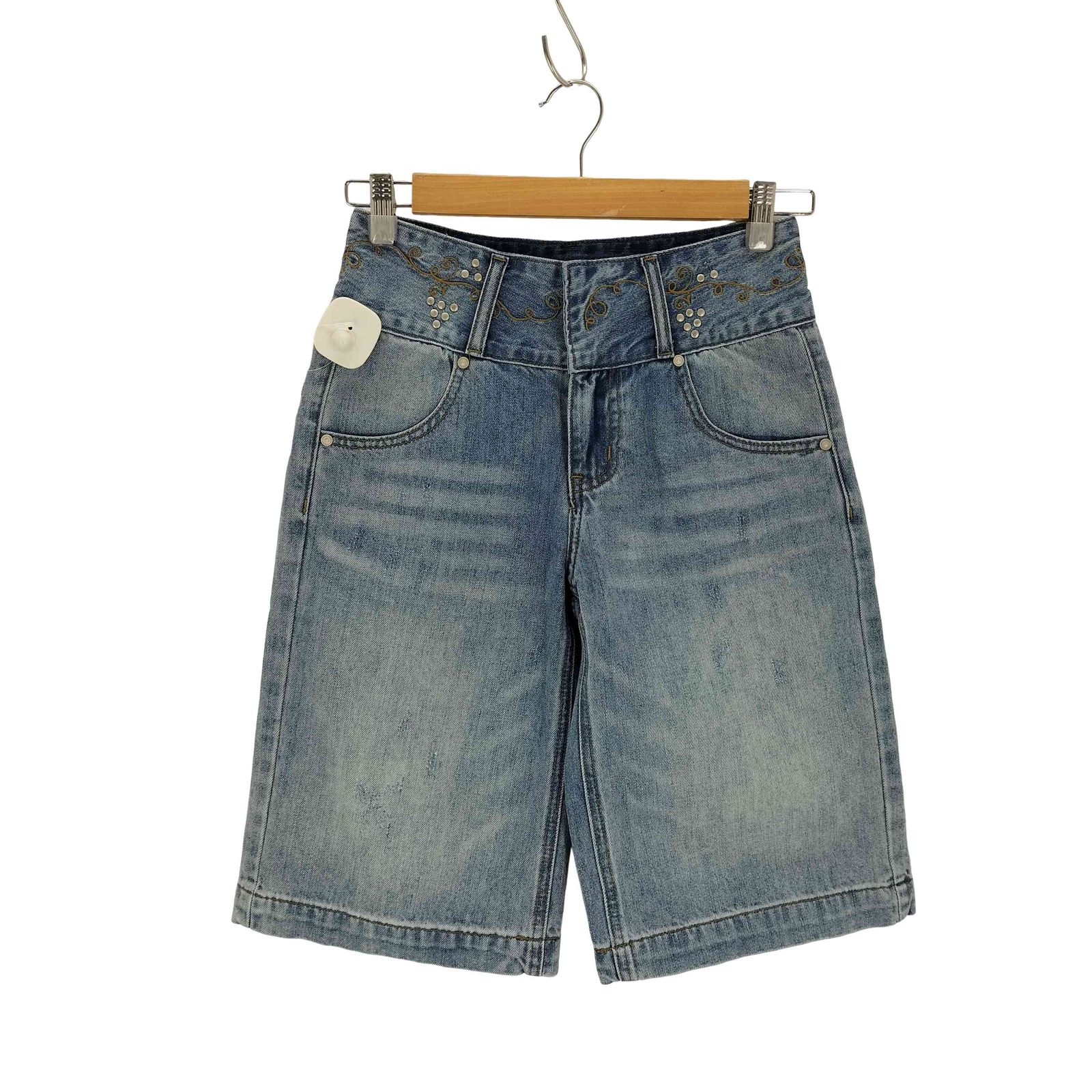 スカルプター SCULPTOR Vine Half Denim Pants レディース JPN：XS