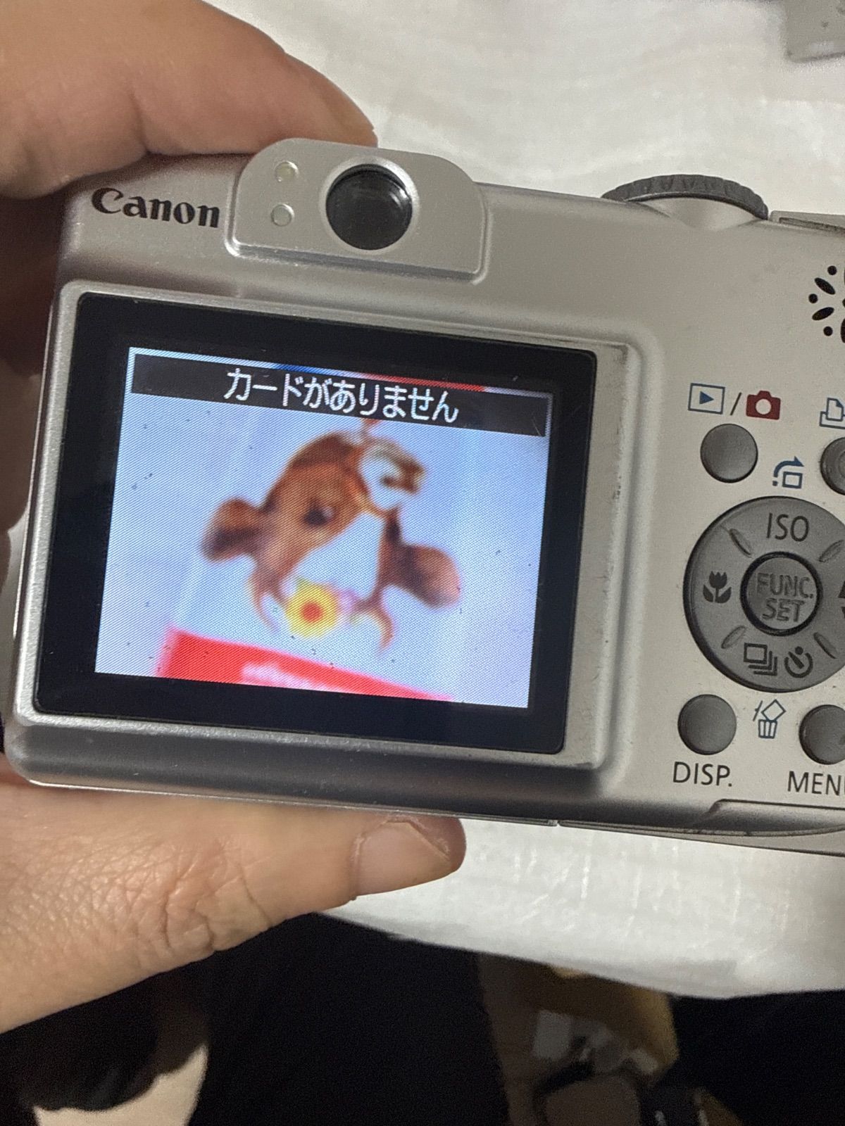 デジカメ 本体 Canon Powershot A550 現状品 - メルカリ