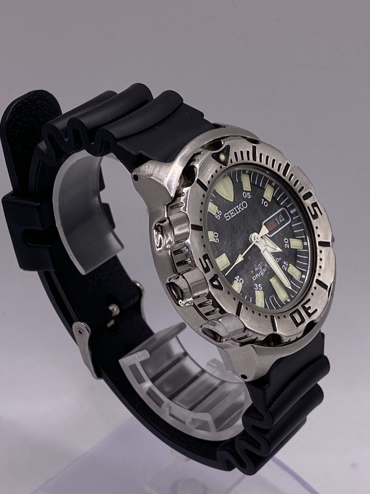セイコー ブラックモンスター 7S26-0350 SKX779 ダイバーズ 美品