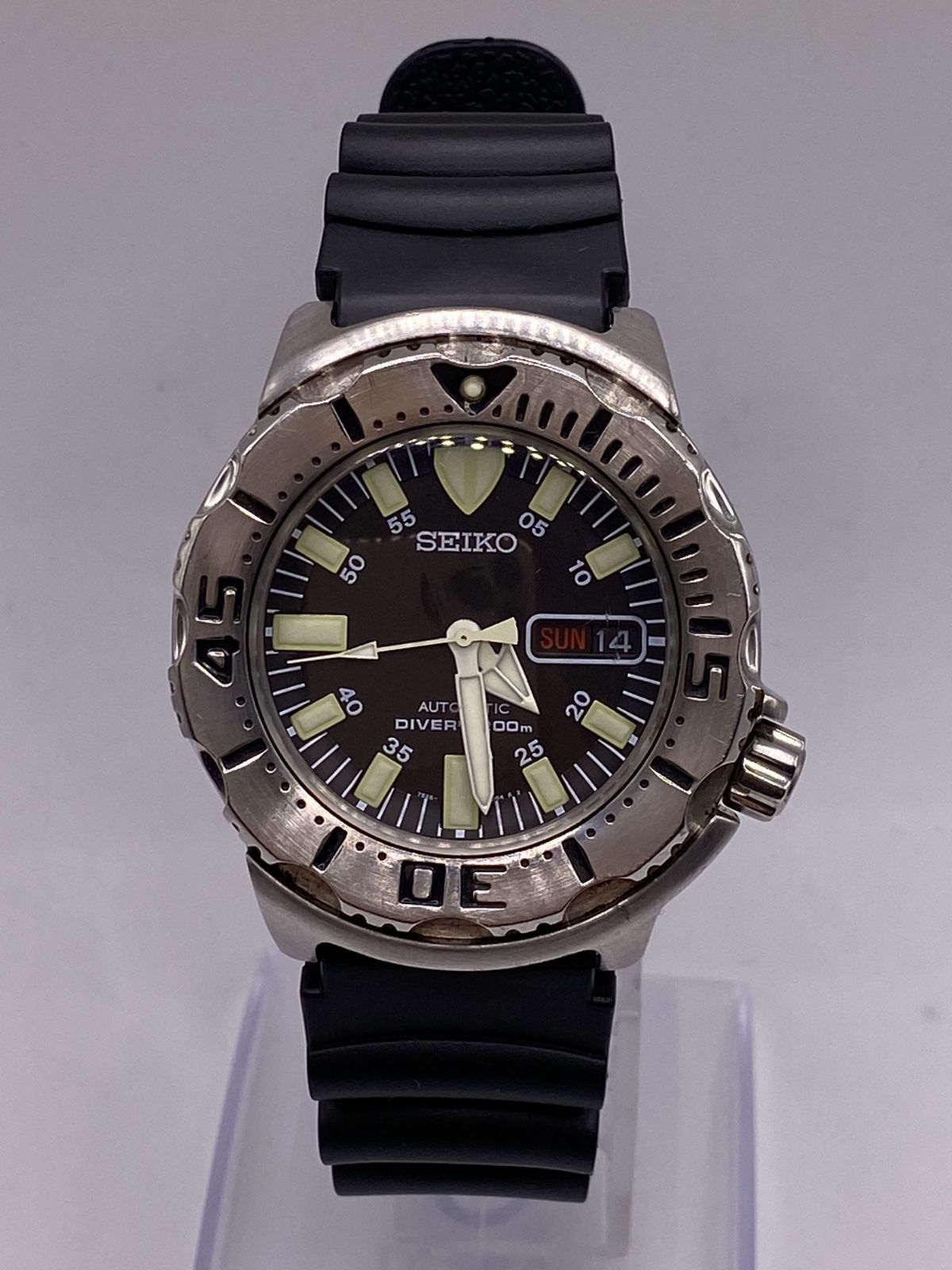 セイコー ブラックモンスター 7S26-0350 SKX779 ダイバーズ 美品