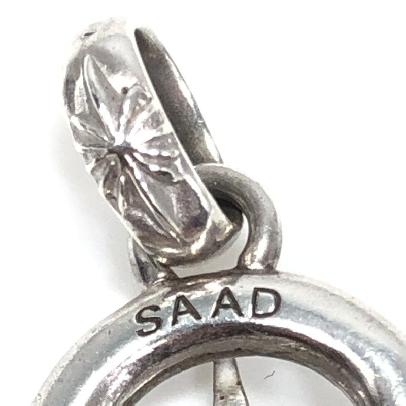 中古品】 SAAD サード SV925 アラベスク サンシンボル ペンダント