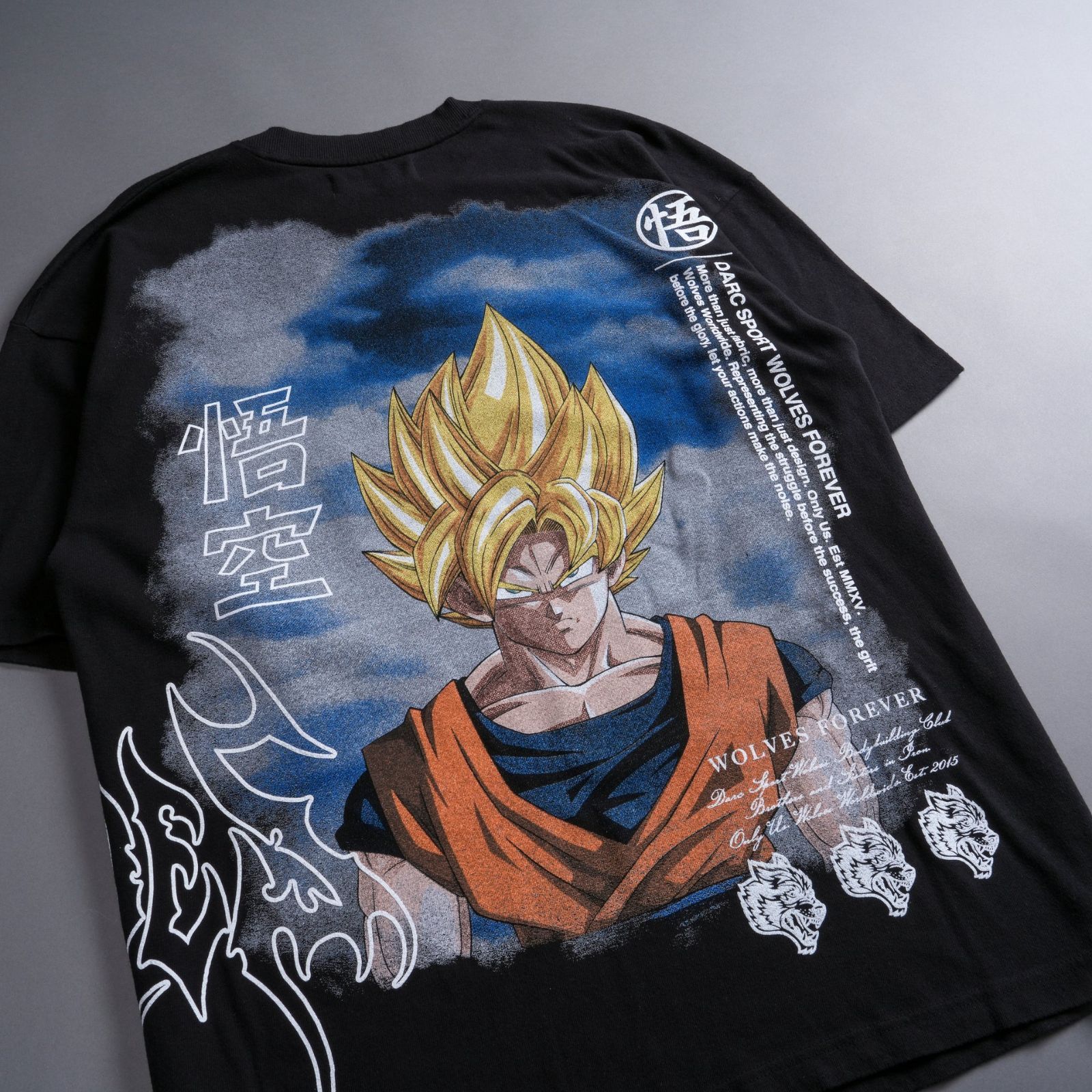 Darc Sport DRAGON BALL Z GOKU PREMIUM OVERSIZED TEE BLACK M Darc Sport DRAGON BALL Z GOKU PREMIUM OVERSIZED TEE BLACK M
