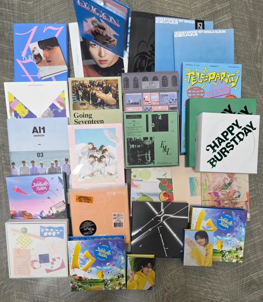 SEVENTEEN (セブンティーン・セブチ)開封アルバムまとめ - メルカリ