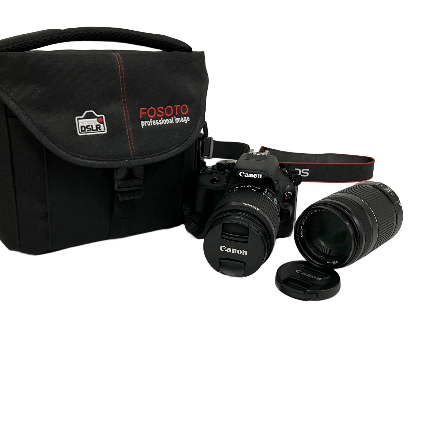 Canon EOS Kiss X7 EF-S 18-55mm F3.5-5.6 IS 55-250mm F4-5.6 IS II