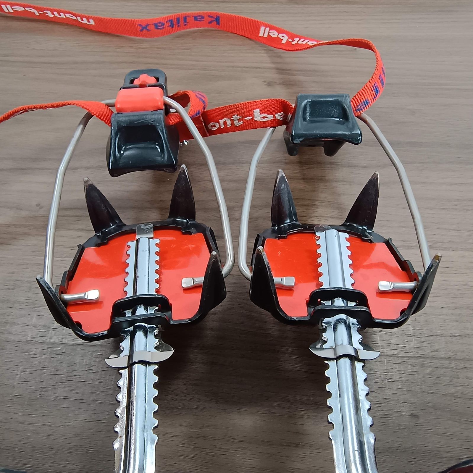 モンベル mont-bell 12本爪アイゼン LXB-12 セミワンタッチ M/Lサイズ