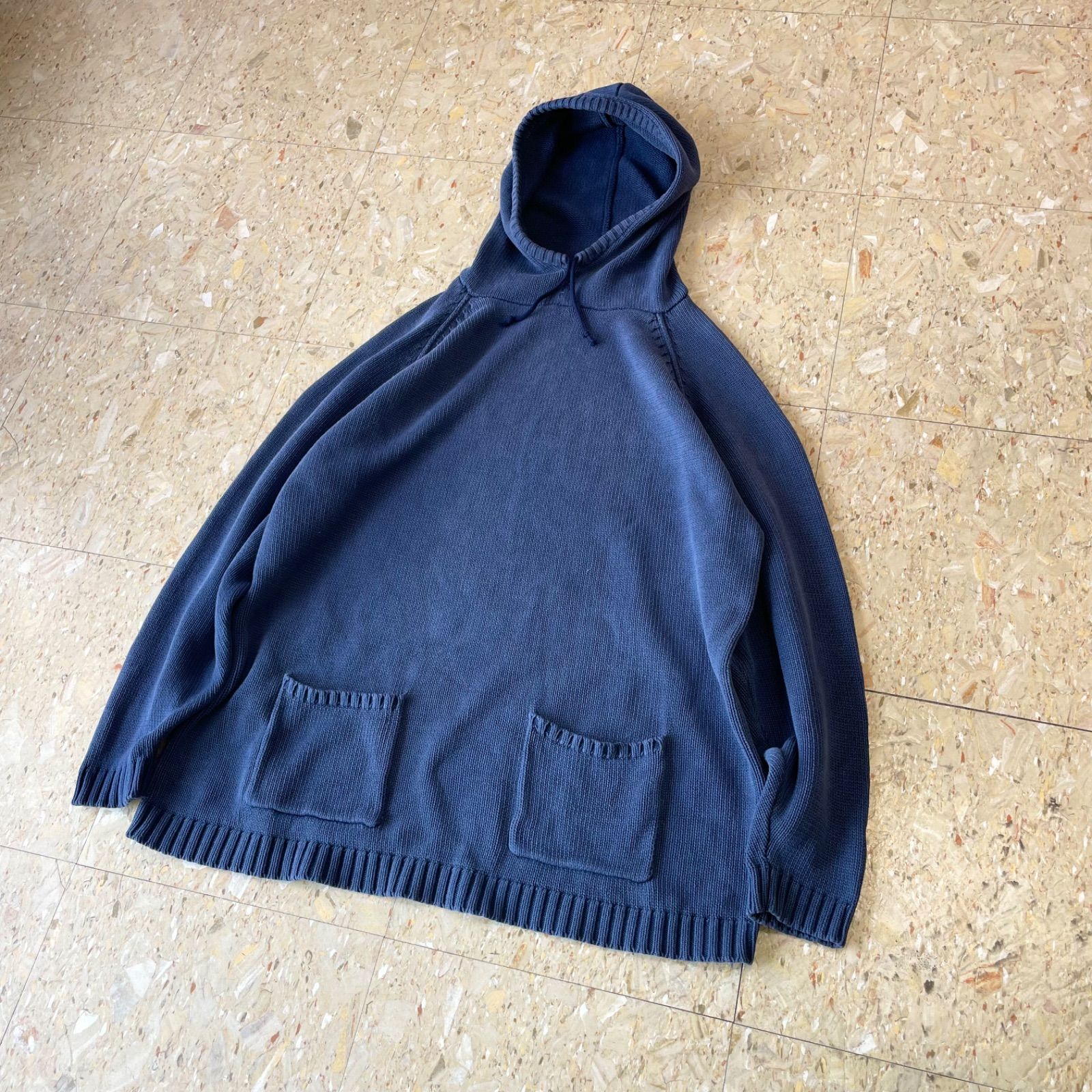 90s old gap knit hoodie オールドギャップ　L メンズ 90s old gap knit hoodie オールドギャップ L