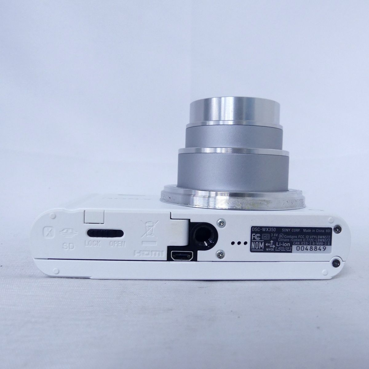 SONY ソニー Cyber-shot DSC-WX350 ホワイト デジタルカメラ