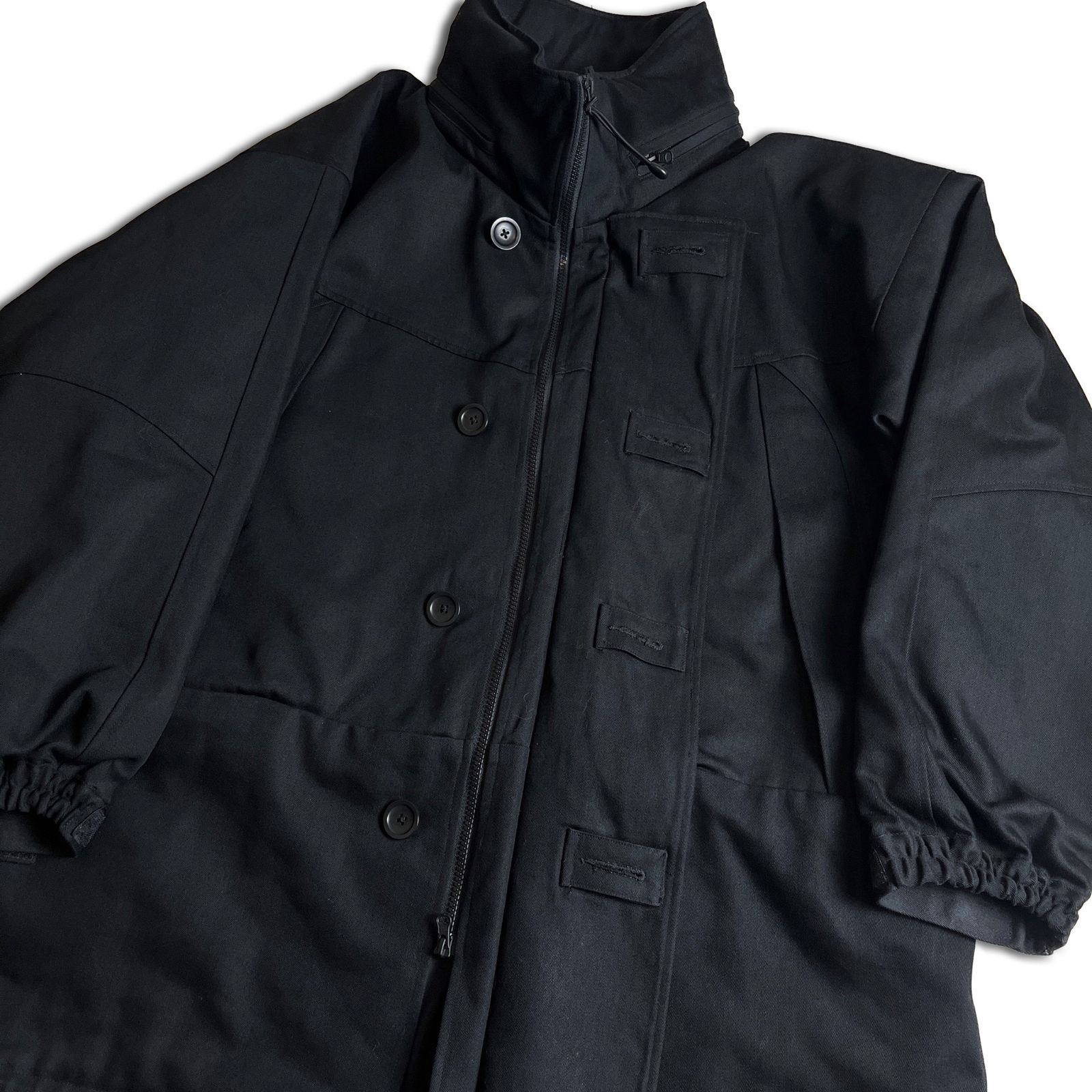 Military Big Denim Twist 2023AW】MINEDENIM CTコート military Big Denim マインデニムSt.Twist CT マイン ブラック ジャケット・アウター