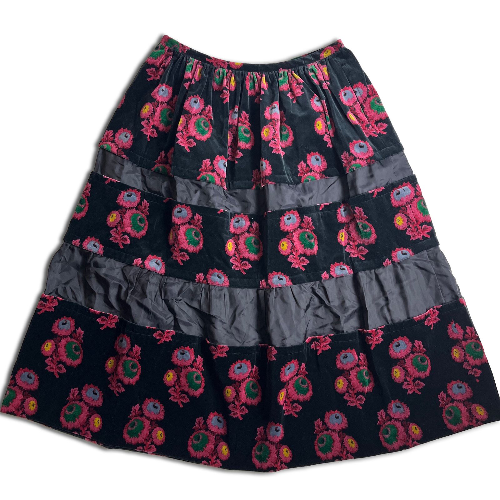 極美品】COMME des GARCONS ベロア フラワー 総柄 テーラード