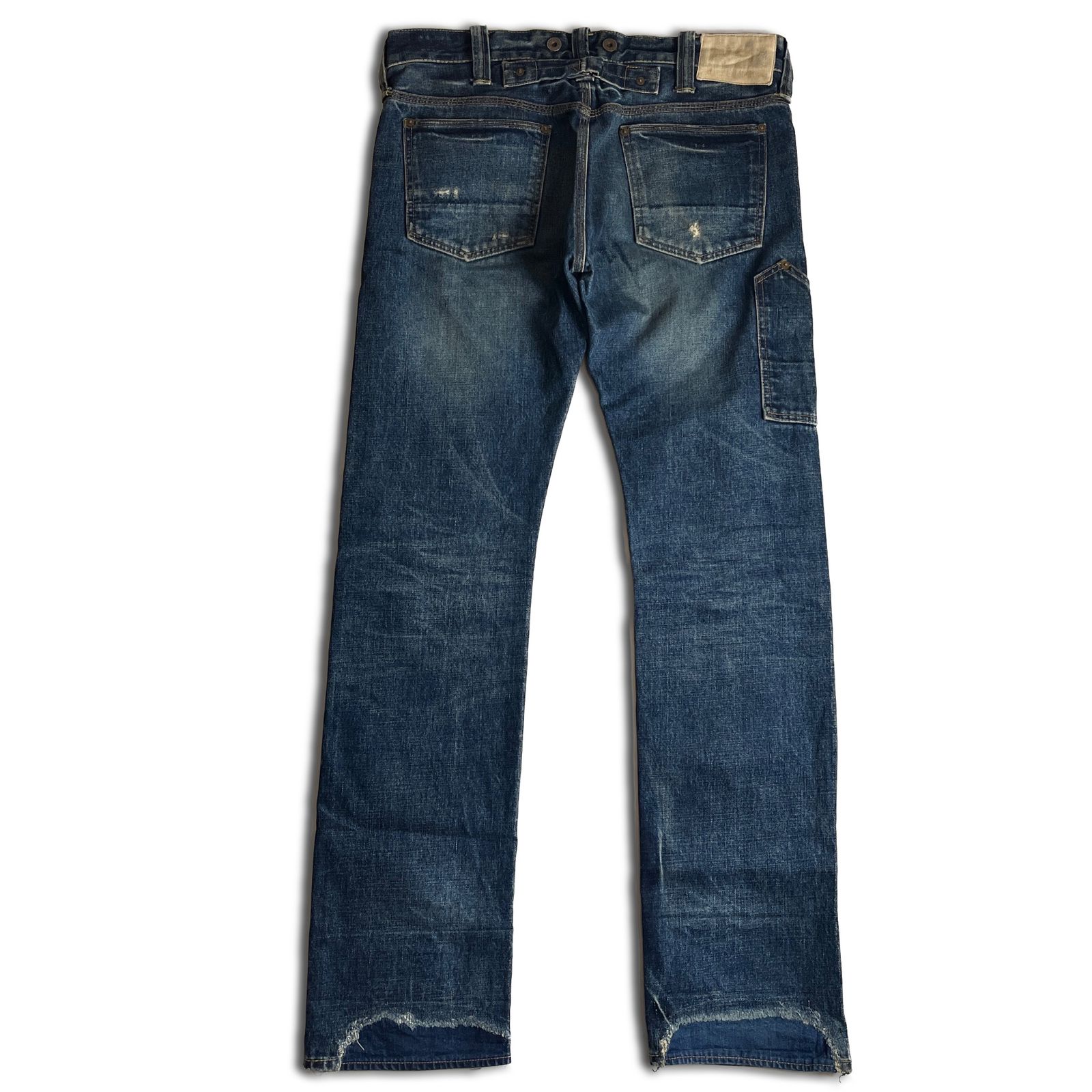 極上】RRL BALTIMORE ボルチモア デニムパンツ 30×34 サスペンダー
