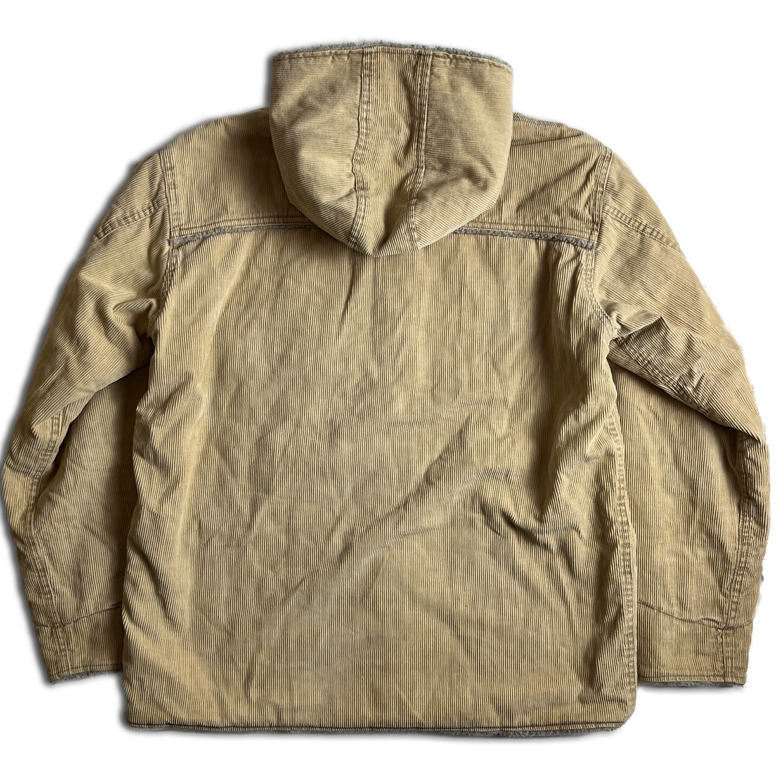 GOOD ENOUGH コーデュロイ ボアジャケット サンドベージュ