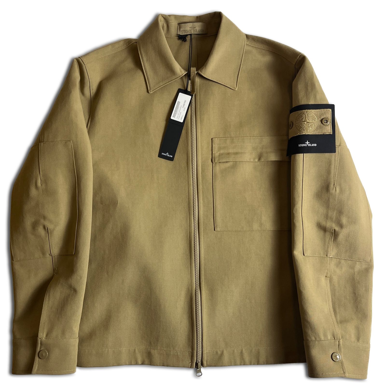 未使用品 certilogo鑑定済み】STONE ISLAND 23AW Ghost Piece オーバー
