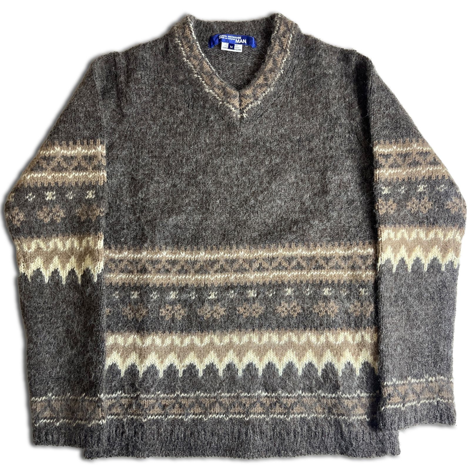 05AW】JUNYA WATANABE COMME des GARCONS MAN ノルディック セーター M