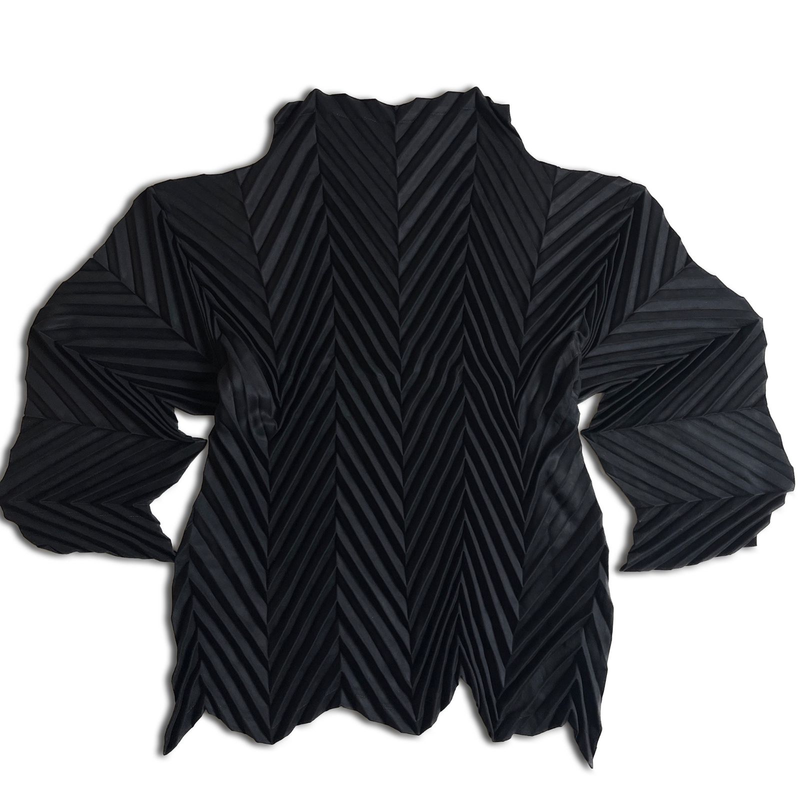 極美品】ISSEY MIYAKE 15AW プリーツトップス 2 ブラック イッセイ