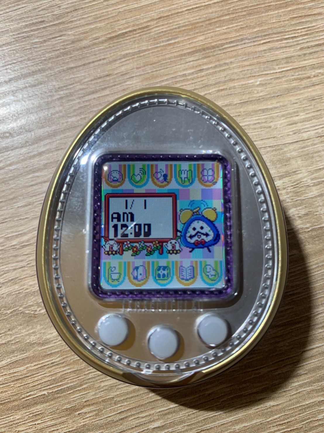 8076 たまごっち 4U パープル 動作確認済み - メルカリ