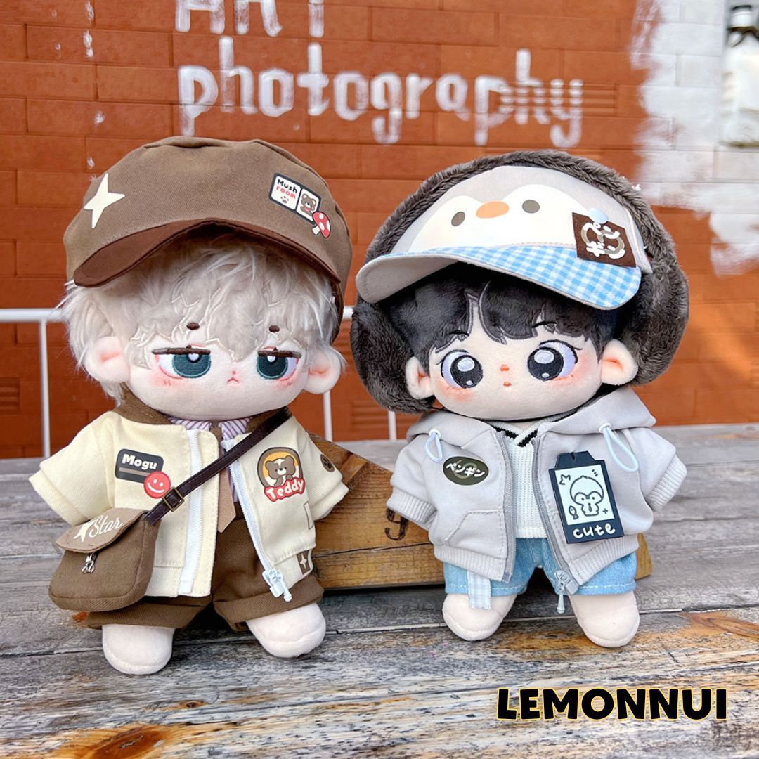 10cm 着せ替え ぬいぐるみ服 ちびぬい 帽子 フルセット 推し活 推し