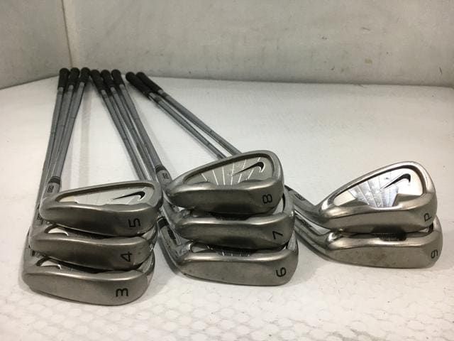 返品OK 【中古ゴルフクラブ】(8本セット)ナイキ NDS アイアン (日本