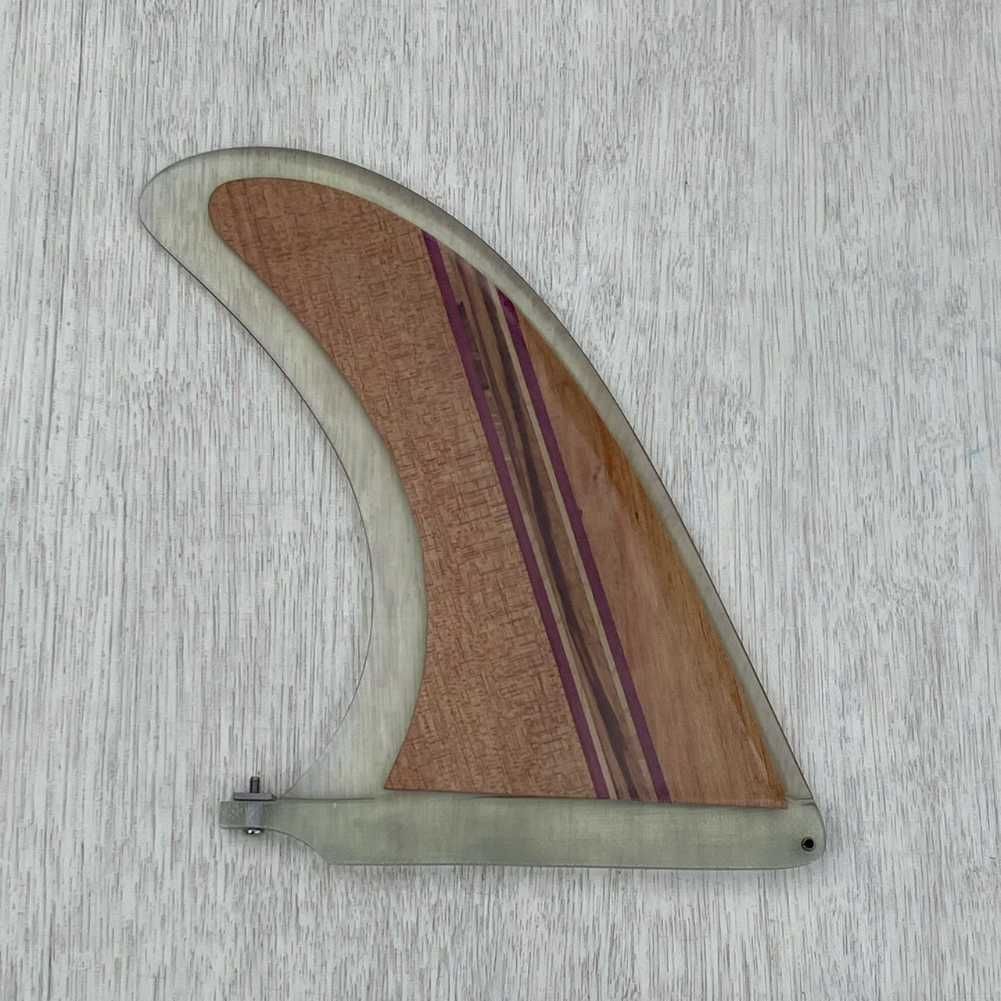 新品】ロングボードフィン Rainbow fin DOG HOUSE 9.75 Wood
