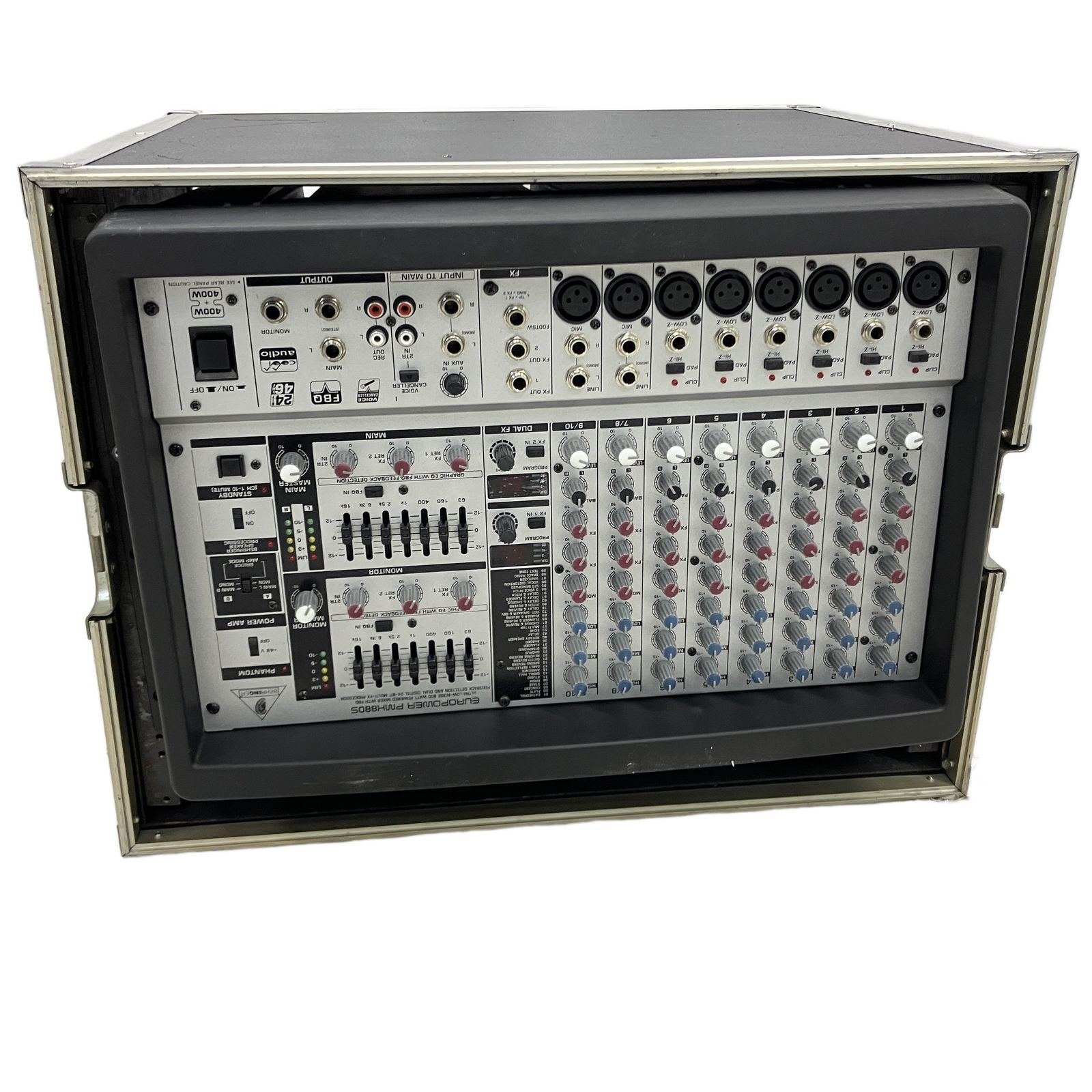 BEHRINGER EUROPOWER PMH8805 パワードミキサー 音響機器 中古