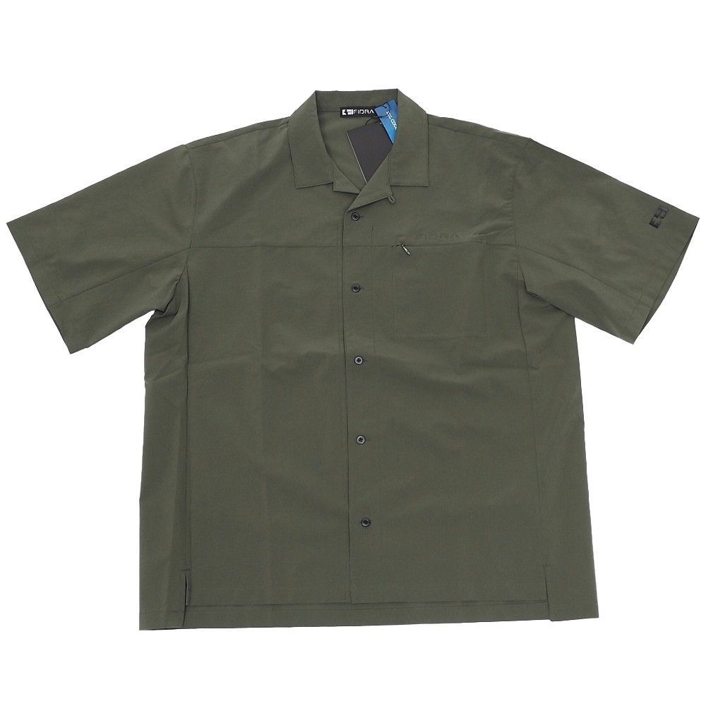 新品 FIDRA VERA COOL DOTS S/S シャツ 【サイズ：L】 カーキ FV5TTG04 ゴルフウエア フィドラ メンズ 5F3/L06283/LAN31/ 新品 FIDRA VERA COOL DOTS S/S シャツ 【サイズ：L】 カーキ FV5TTG04