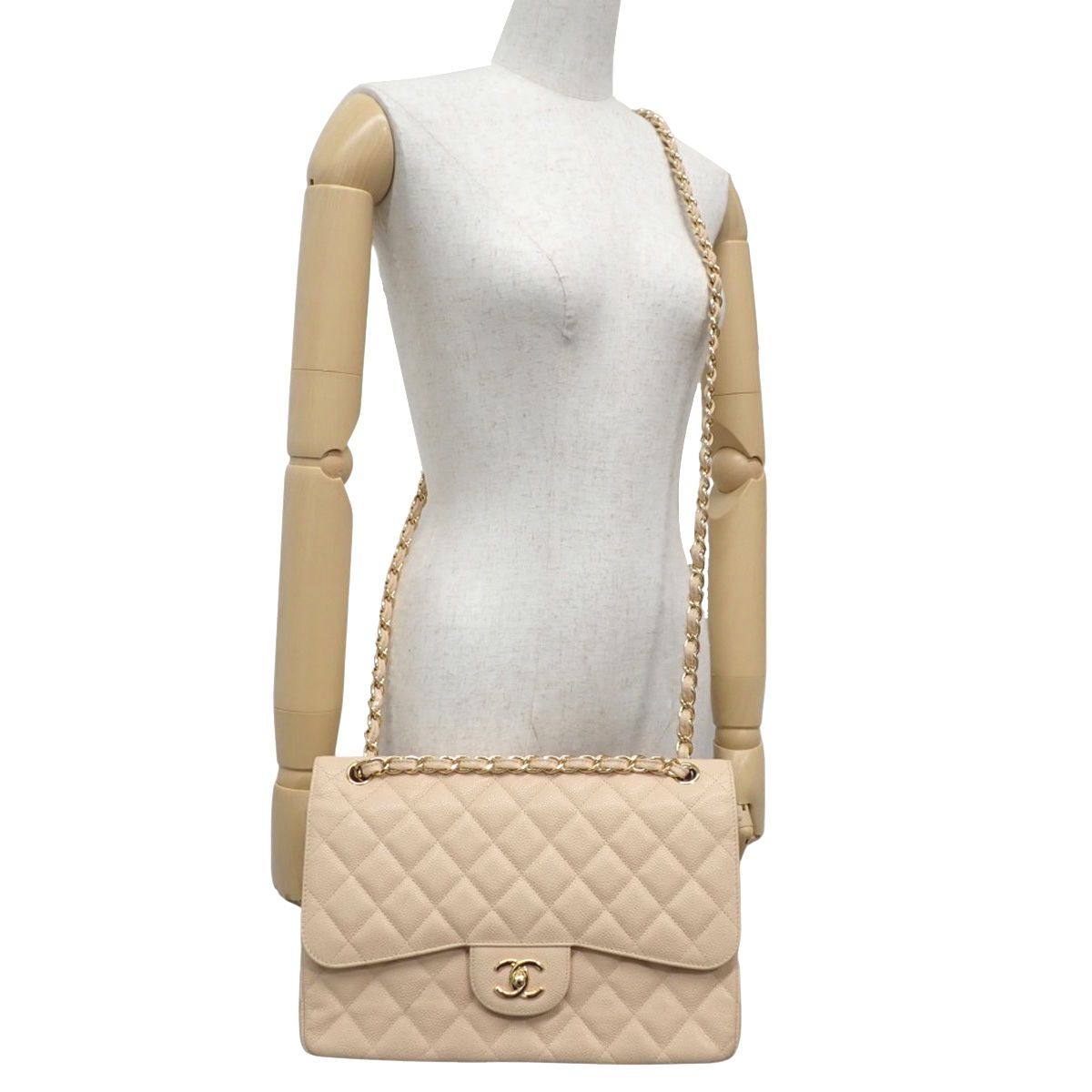 CHANEL(シャネル) マトラッセ ココマーク Wフラップチェーンショルダー