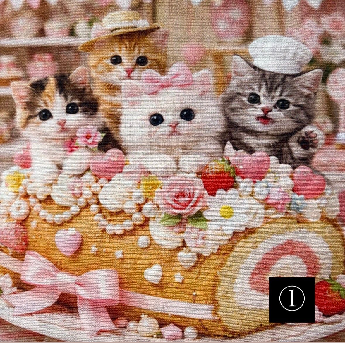 ねこページ　ハンドメイド ハンドメイド オーダーページ パネル トートバッグ ポーチ ネコちゃん