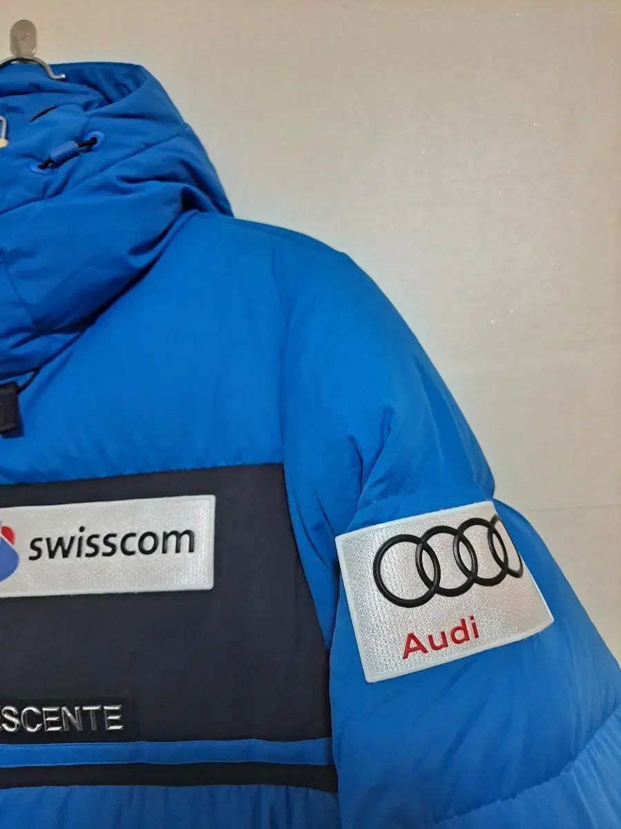 デサント スイス スキーチーム ロングダウンジャケット ロング丈