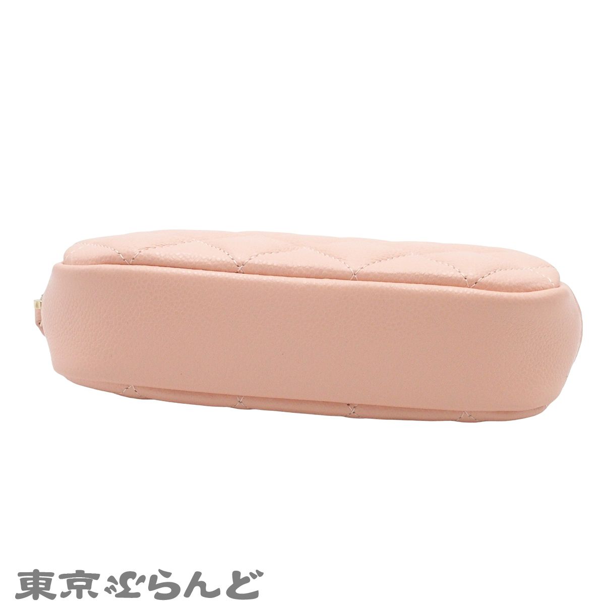 シャネル CHANEL ポーチ ココマーク マトラッセ A80909 ピンク 