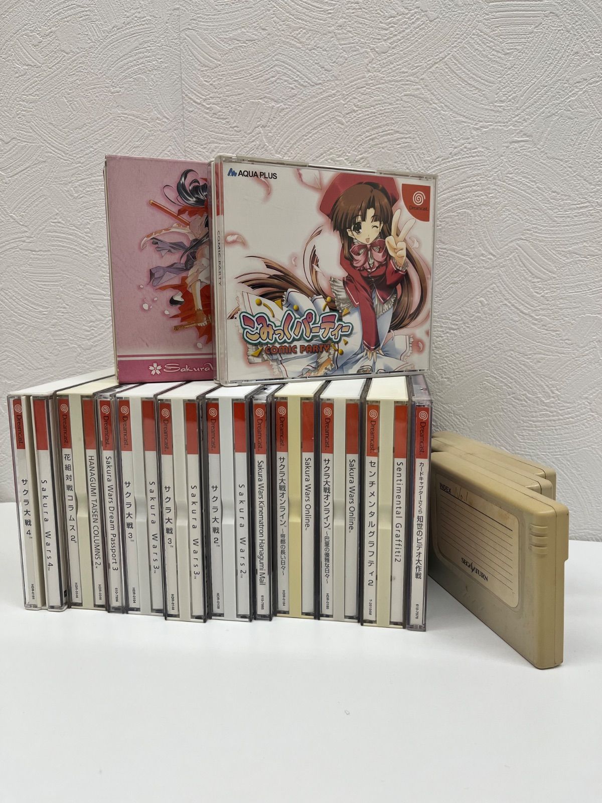 動作未確認・中古】ドリームキャストソフト まとめ13本 メモリー3本