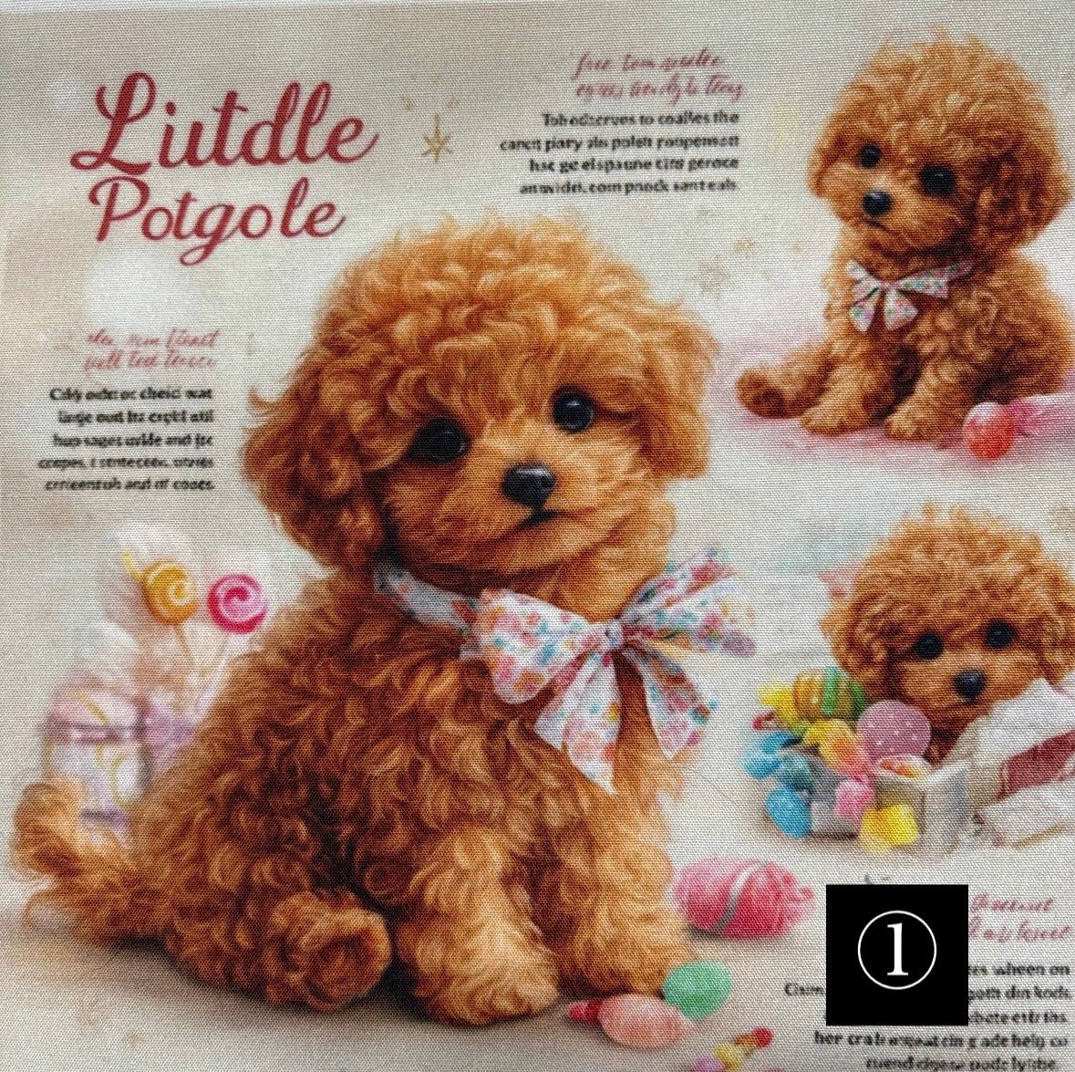 ハンドメイド オーダーページ パネル トートバッグ ポーチ トイ