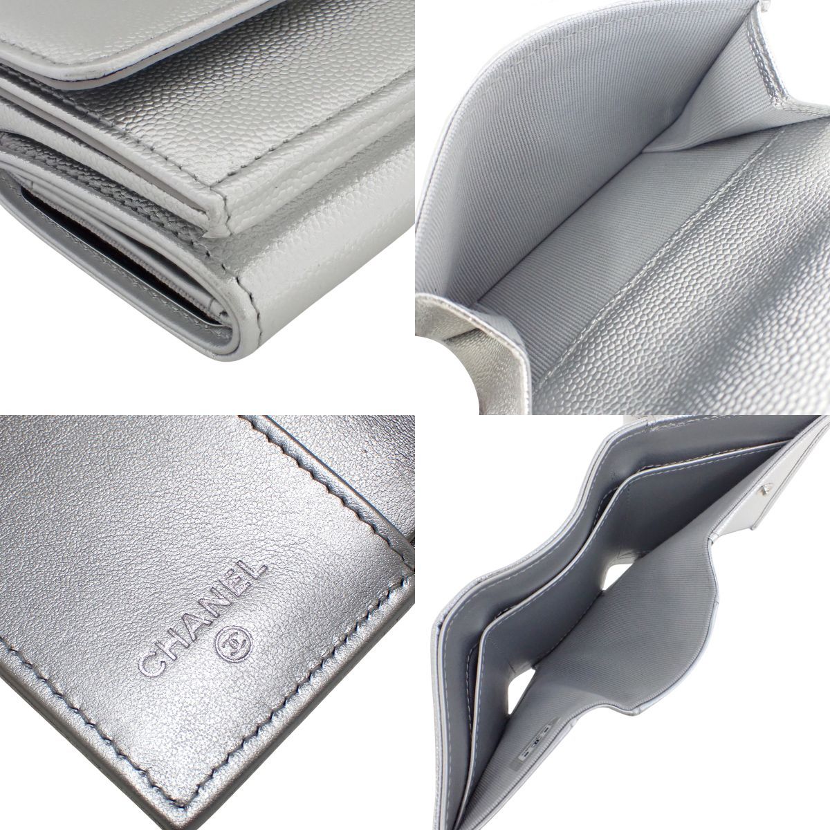 CHANEL(シャネル) コンパクトウォレット ココマーク 3つ折り財布