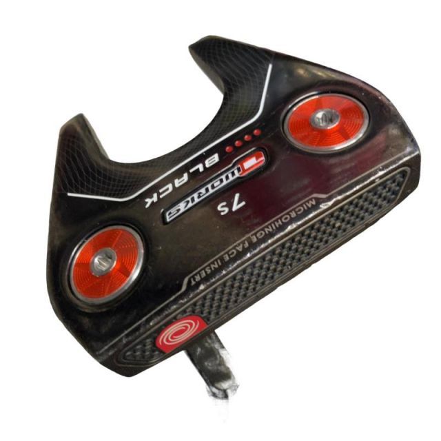 中古】 オデッセイ O WORKS BLACK #7S 34インチ パター PT スチール