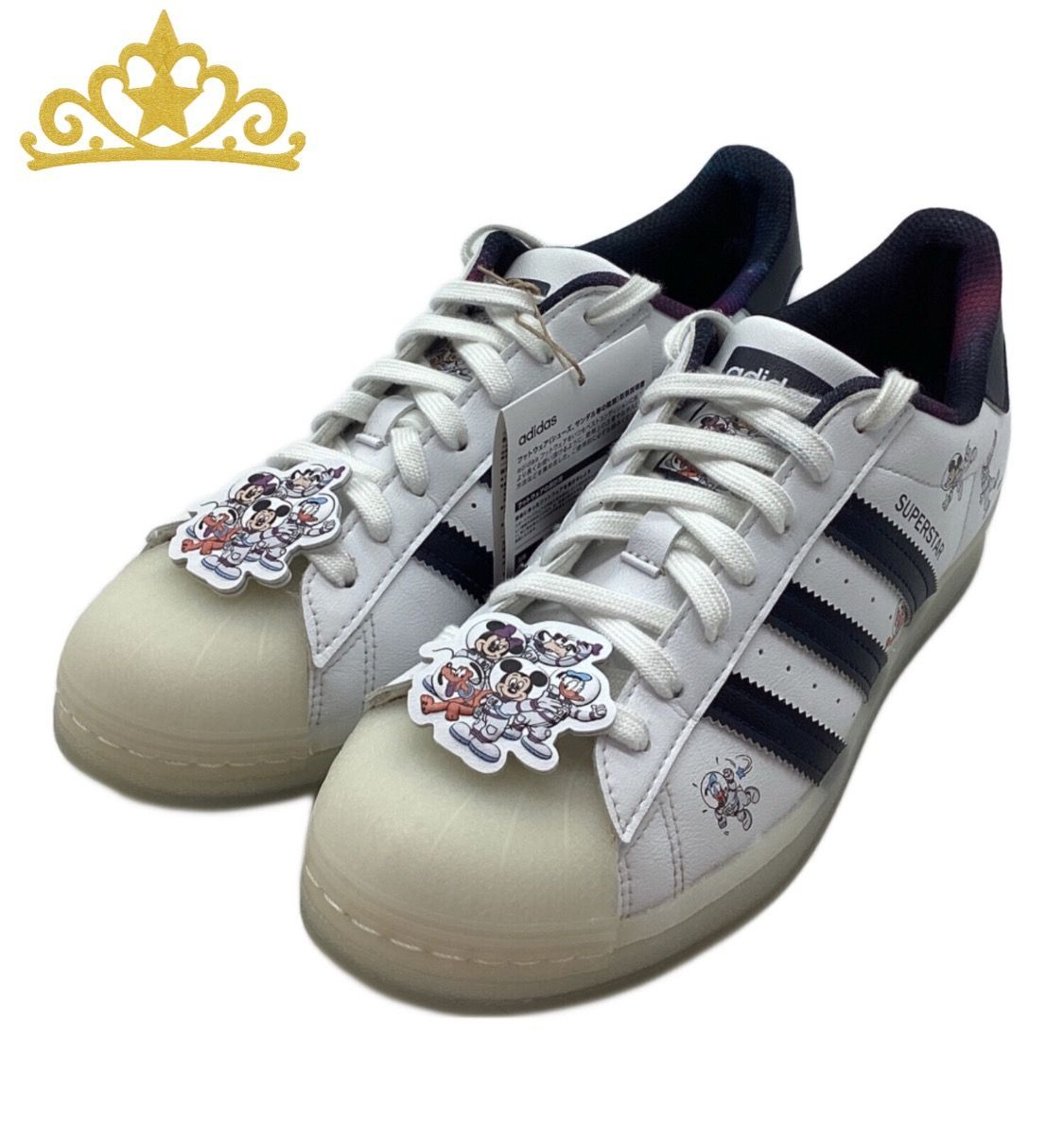 adidas × DISNEY スーパースター ミッキー ミニー ドナルドダック