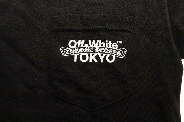 クロムハーツ CHROME HEARTS × OFF WHITE 2016 Tokyo Limited T-SHIRT