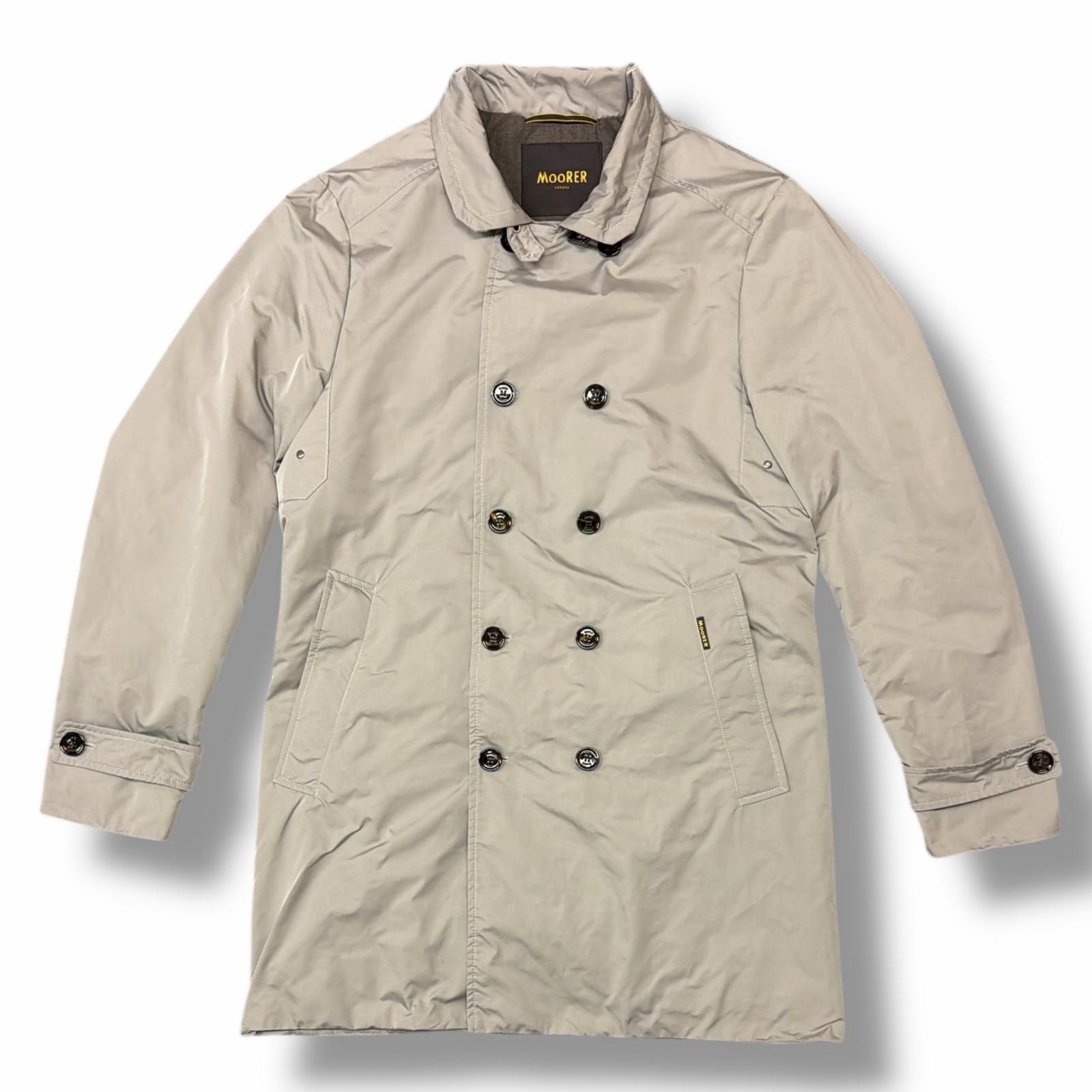 参考上代192500円 未使用 MOORER MORANDI ダブルブレストショート