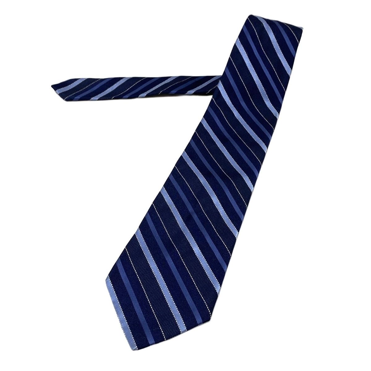 TIFFANY&Co.(ティファニー) ネクタイ メンズ - ダークネイビー×ブルー