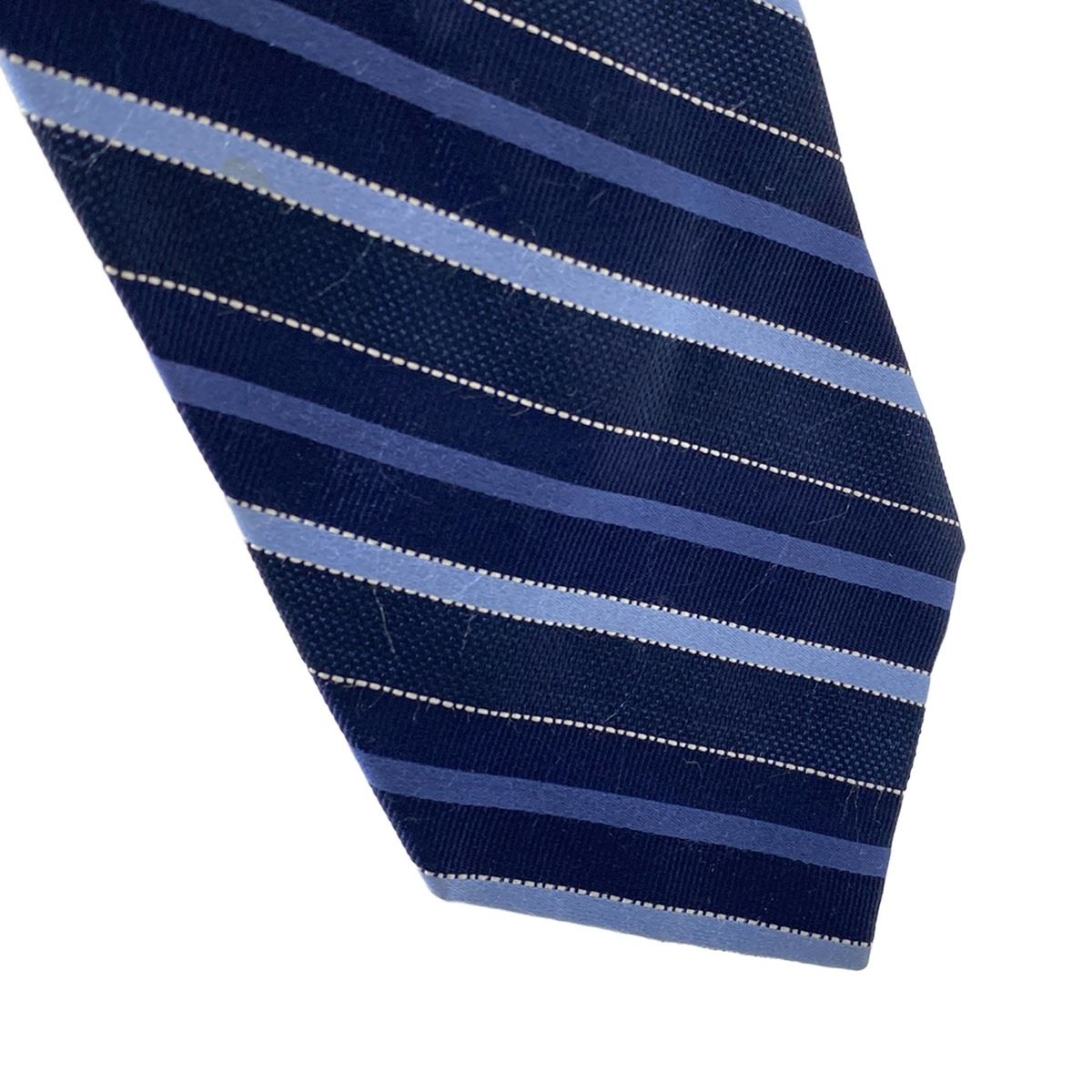 TIFFANY&Co.(ティファニー) ネクタイ メンズ - ダークネイビー×ブルー