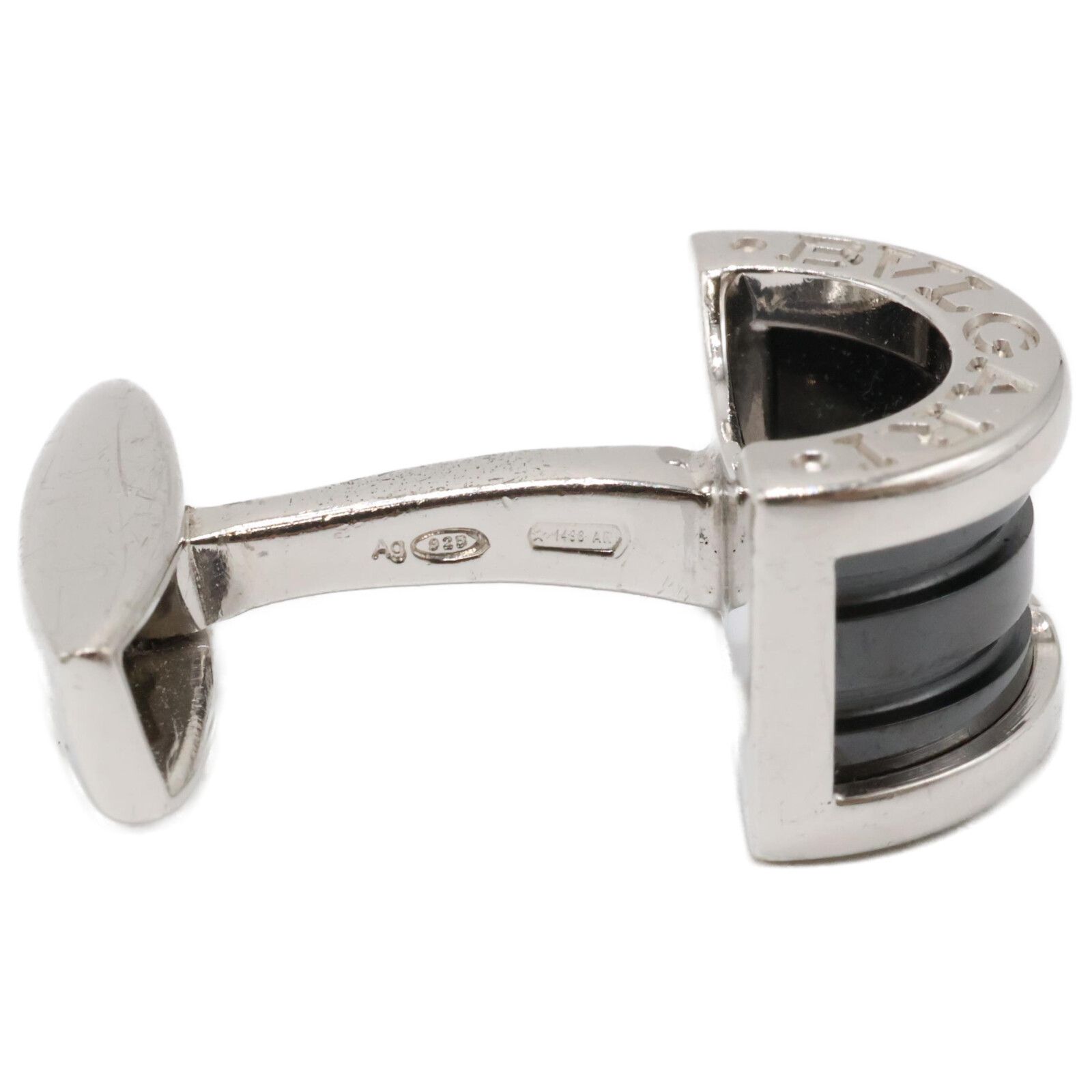 BVLGARI ブルガリ Ag925 B-zero1 ビーゼロワン カフリンクス - メルカリ