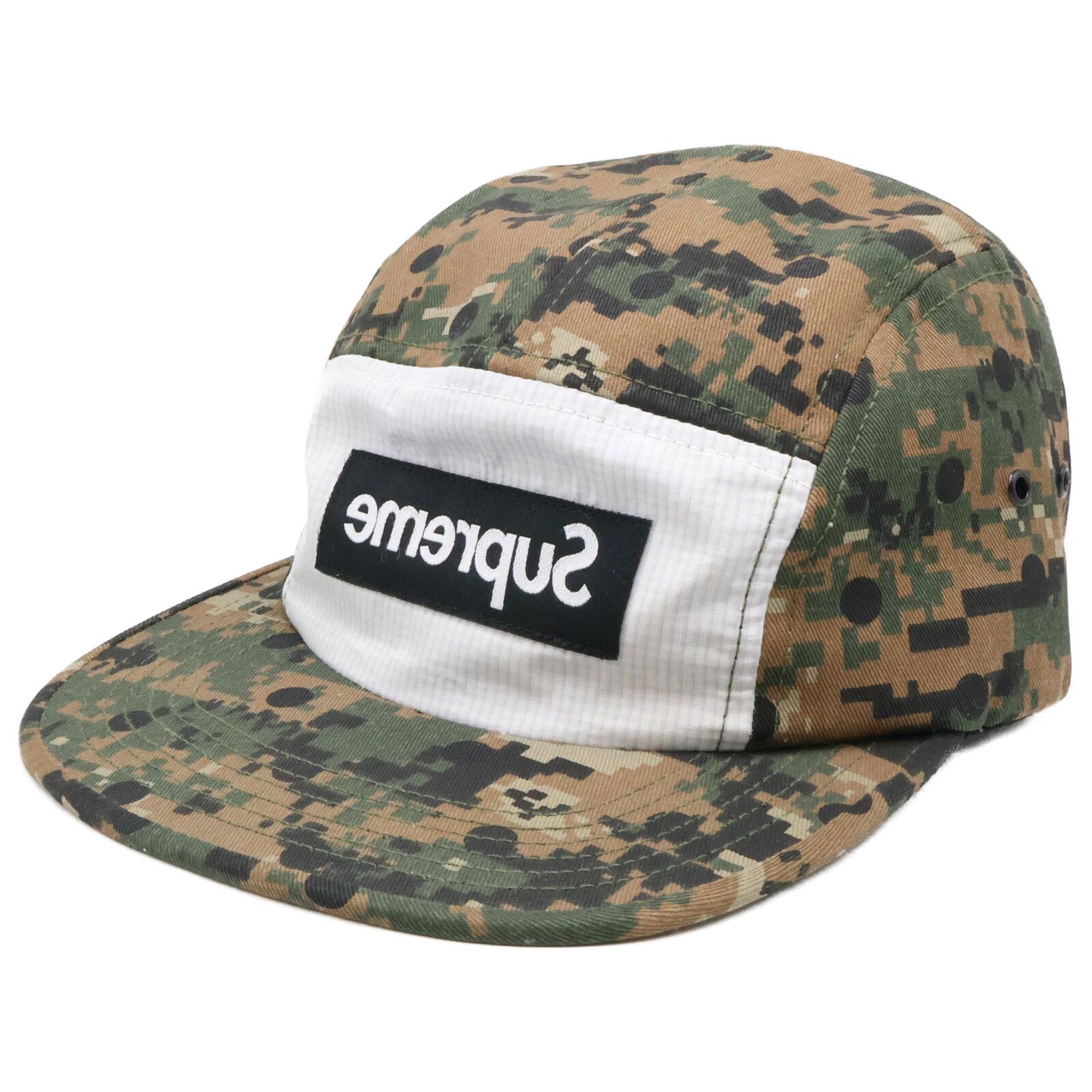 本物 シュプリーム コムデギャルソン 13SS Supreme Camp Cap Supreme シュプリーム x COMME des GARCONS SHIRT コムデギャルソン