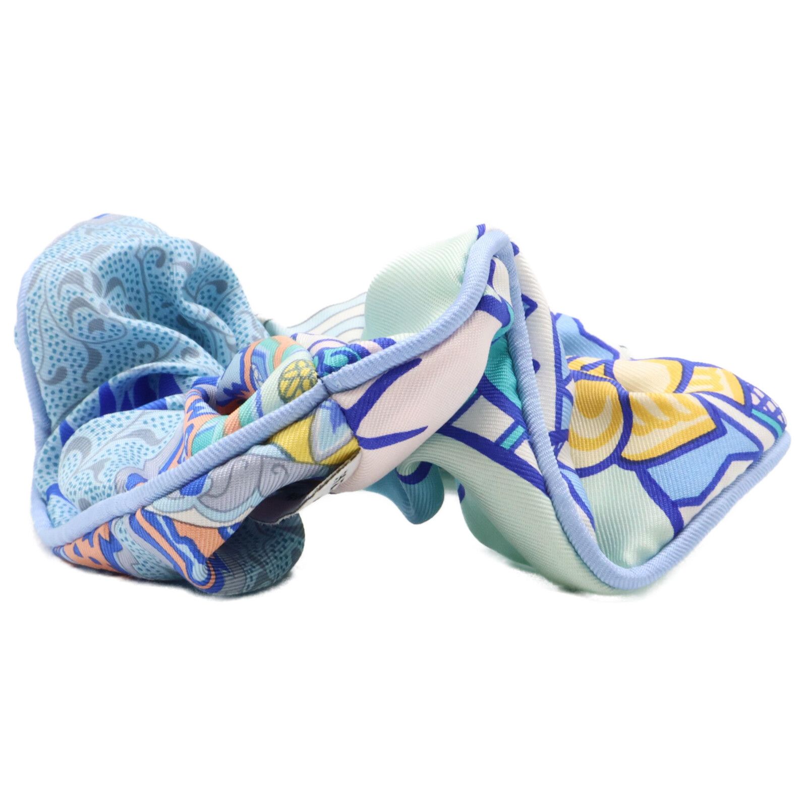 HERMES エルメス 【美品】クラウディア シルク シュシュ - メルカリ