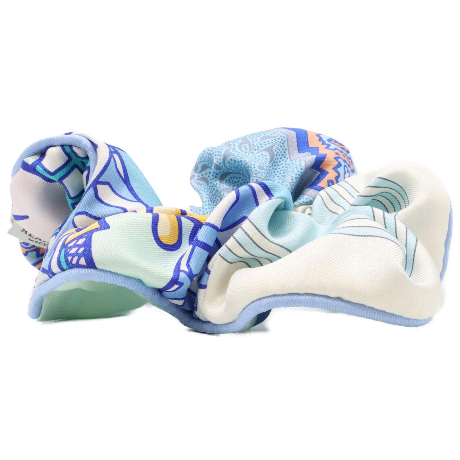 HERMES エルメス 【美品】クラウディア シルク シュシュ - メルカリ