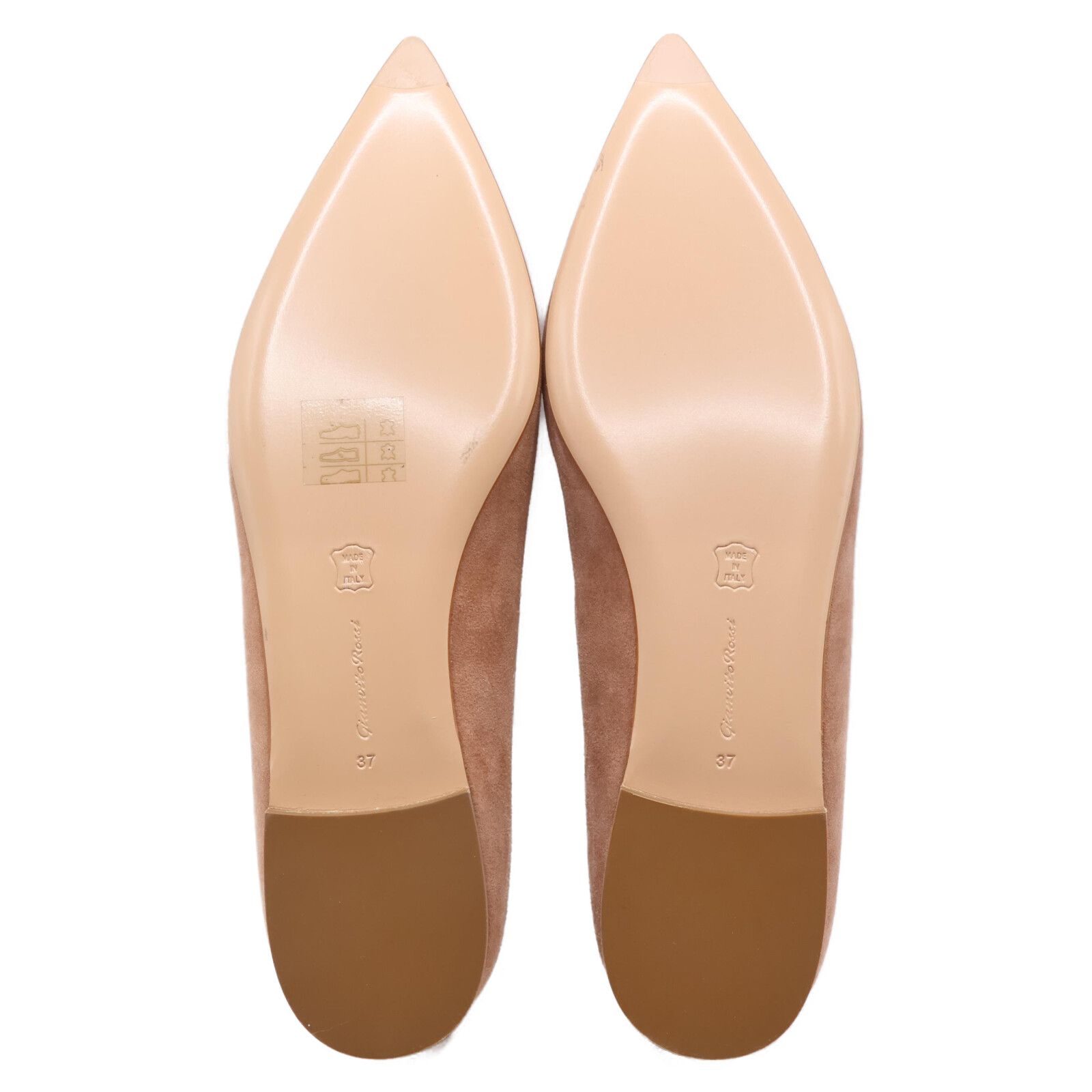 Gianvito Rossi ジャンヴィトロッシ 【新品同様】スエード ポイン