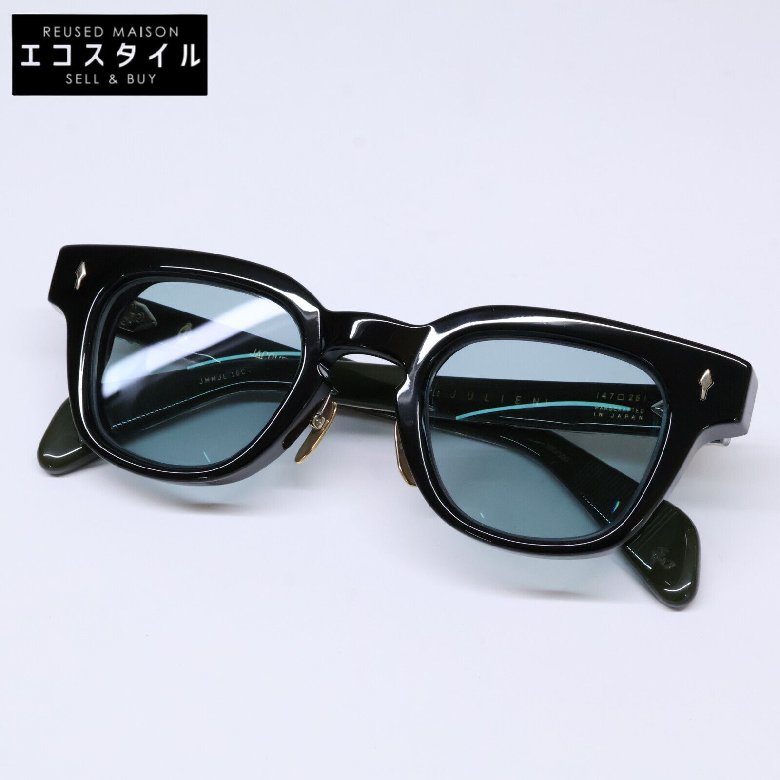 JACQUES MARIE MAGE ジャック マリー マージュ 美品 380 JULIEN SV925 ウェリントン 4725